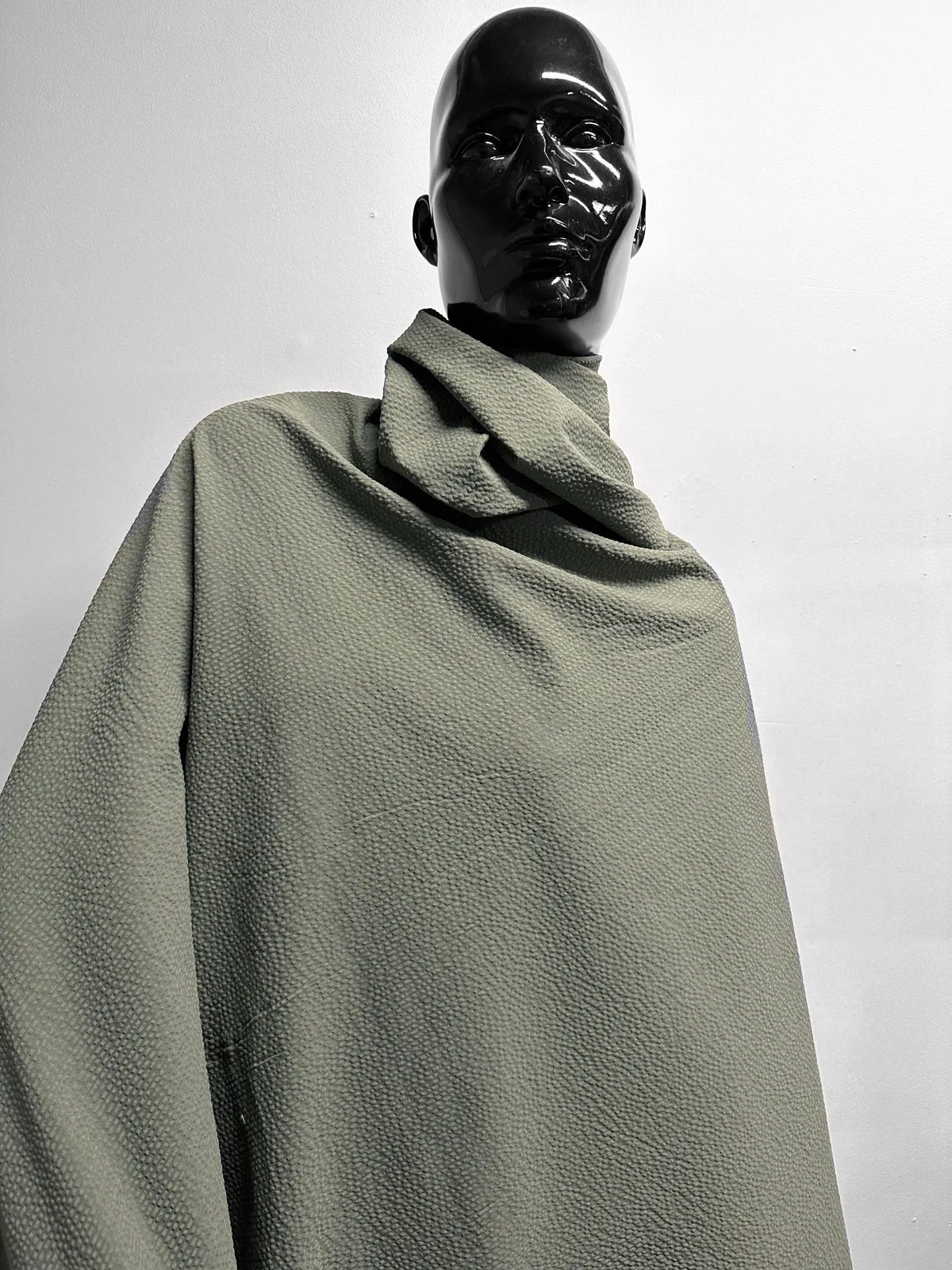 Designer Olive Seersucker