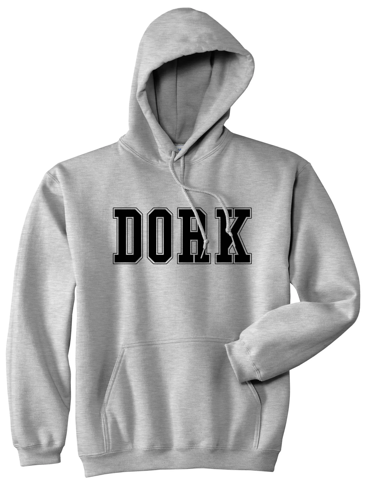 Dork College Style Pullover Hoodie