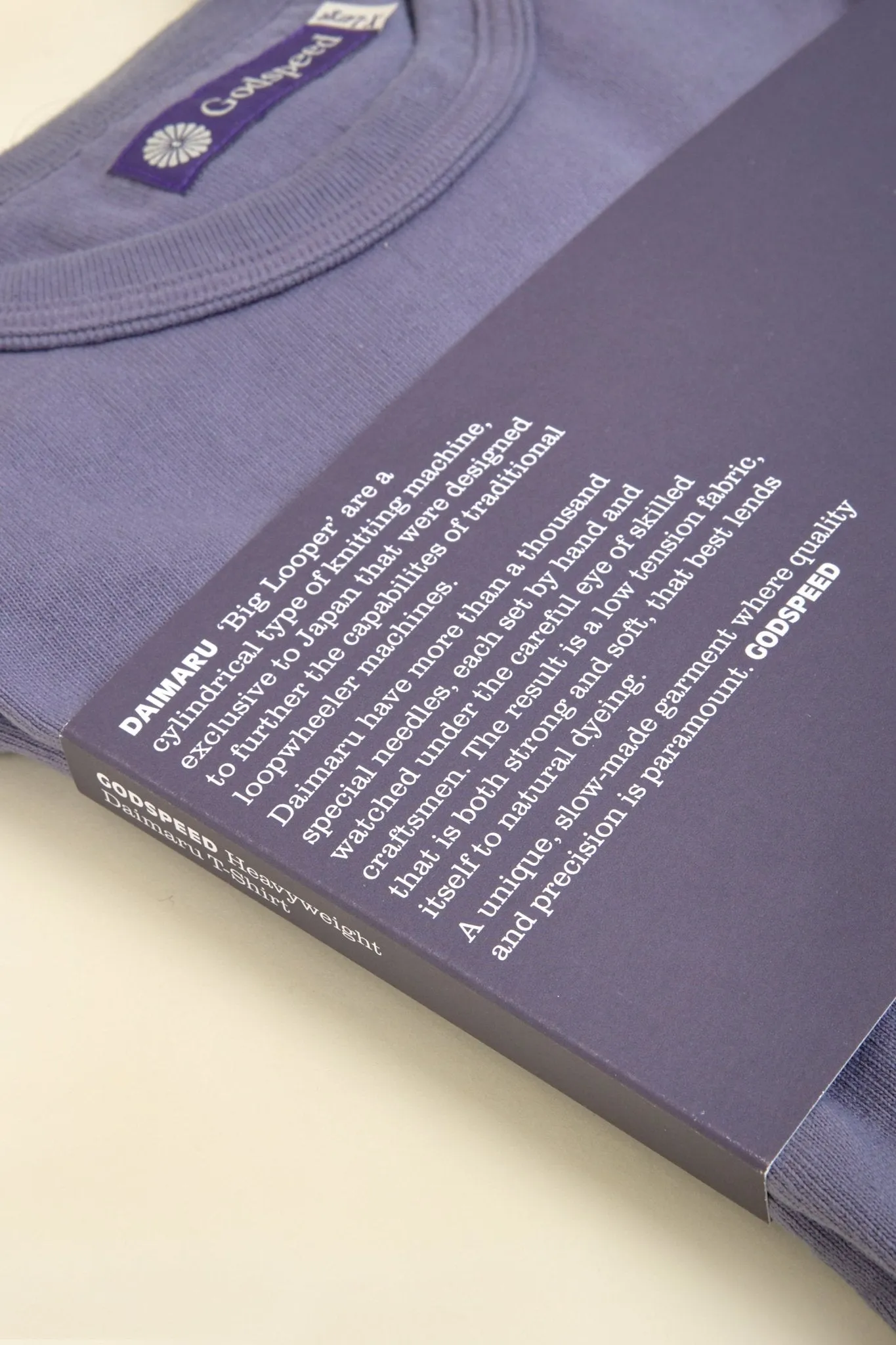 Godspeed Heavyweight Daimaru 10oz Pocket T-Shirt - Vintage Navy